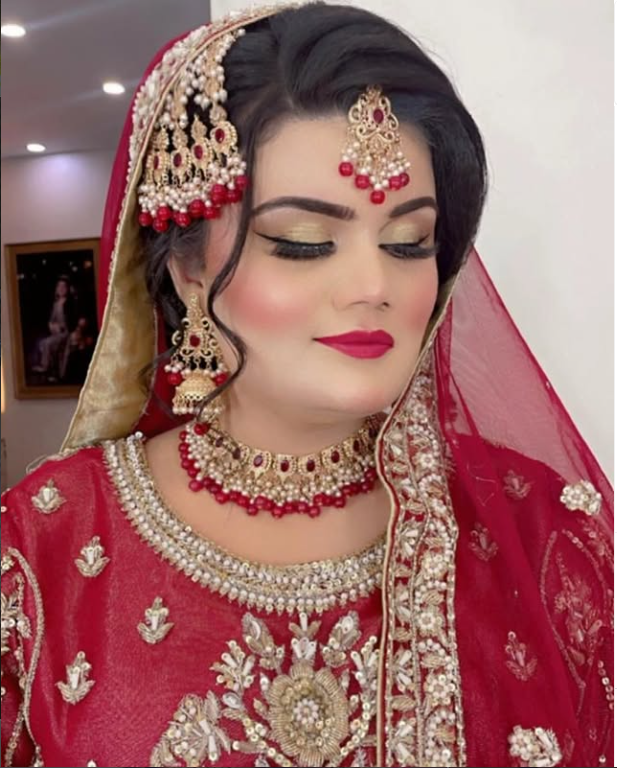 Real Walima Bride Makeup by Rehana